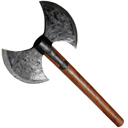 Preview: Haller, kräftige Doppelaxt, ist eine zweischneidige Axt